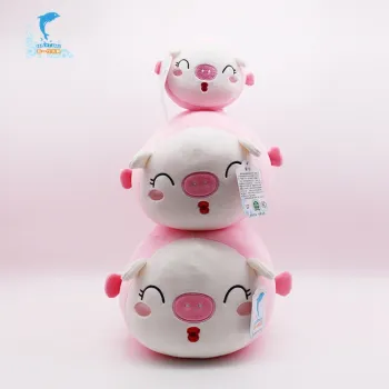 Import china goods wholesale plush baby pig toys for kids
