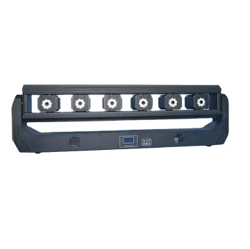 6 Eyes Moving Bar Laser for Night Club - 6x500mW Full Color Fat Beam Laser Light for DJ Bar RGB Laser Projector
