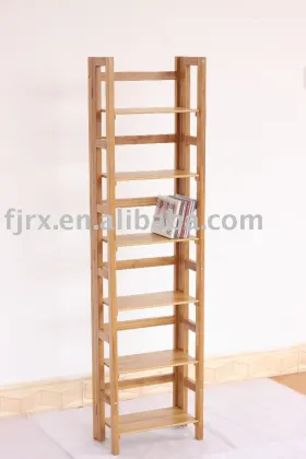 bamboo CD stand,CD rack