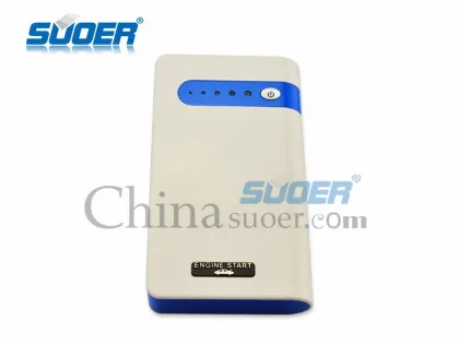 Suoer Multi-functional Auto Emergency Start Power 8800 mAh Jump Starter 200A Mini Car Starter Power