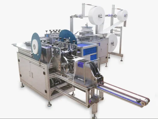 Automatic mask strapping machine