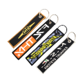 Custom Jet Tag Embroidered Keychains For Women Sale