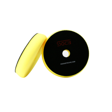 yellow finishing foam pads for cars