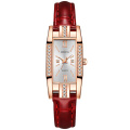 Luxus -Kristallgürtel -Gurt -Quarz -Armbanduhr für Frauen
