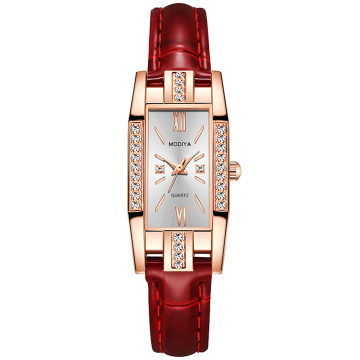 Mulheres do Retângulo Classic Classic Watch Watch for Lady