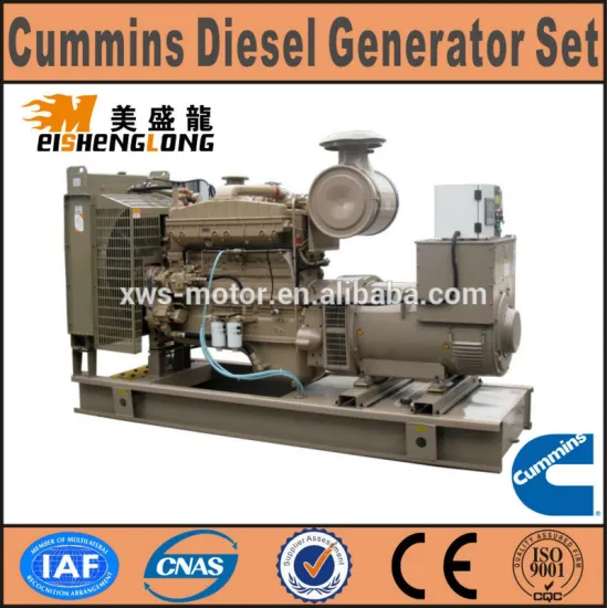 Diesel engine silent generator set genset CE ISO approved factory direct supply genset