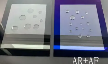 Anti-Glare Glass AF Coating Medical Devices
