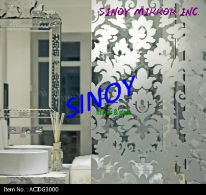 China SINOY anti glare glass AG glass with high quality