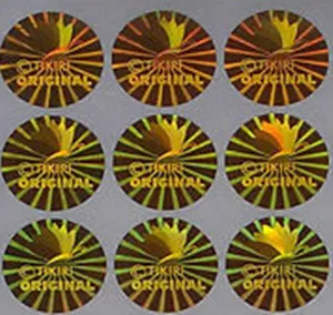 Hologram Labels With Laser Marking,Anti-fake Hologram Label