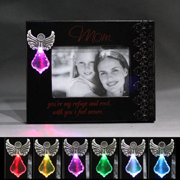 Family Theme " Mom" Crystal LED Frame