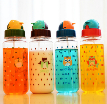 BPA Free colorful transparent Plastic water bottle/Plastic kettle