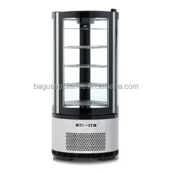 New Design 100L Rotatable Cake Refrigerator Showcase
