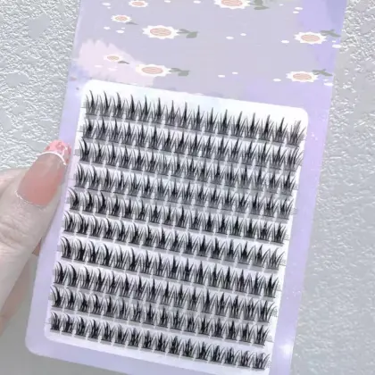 25mm 3d mink eyelash mink clusters kit