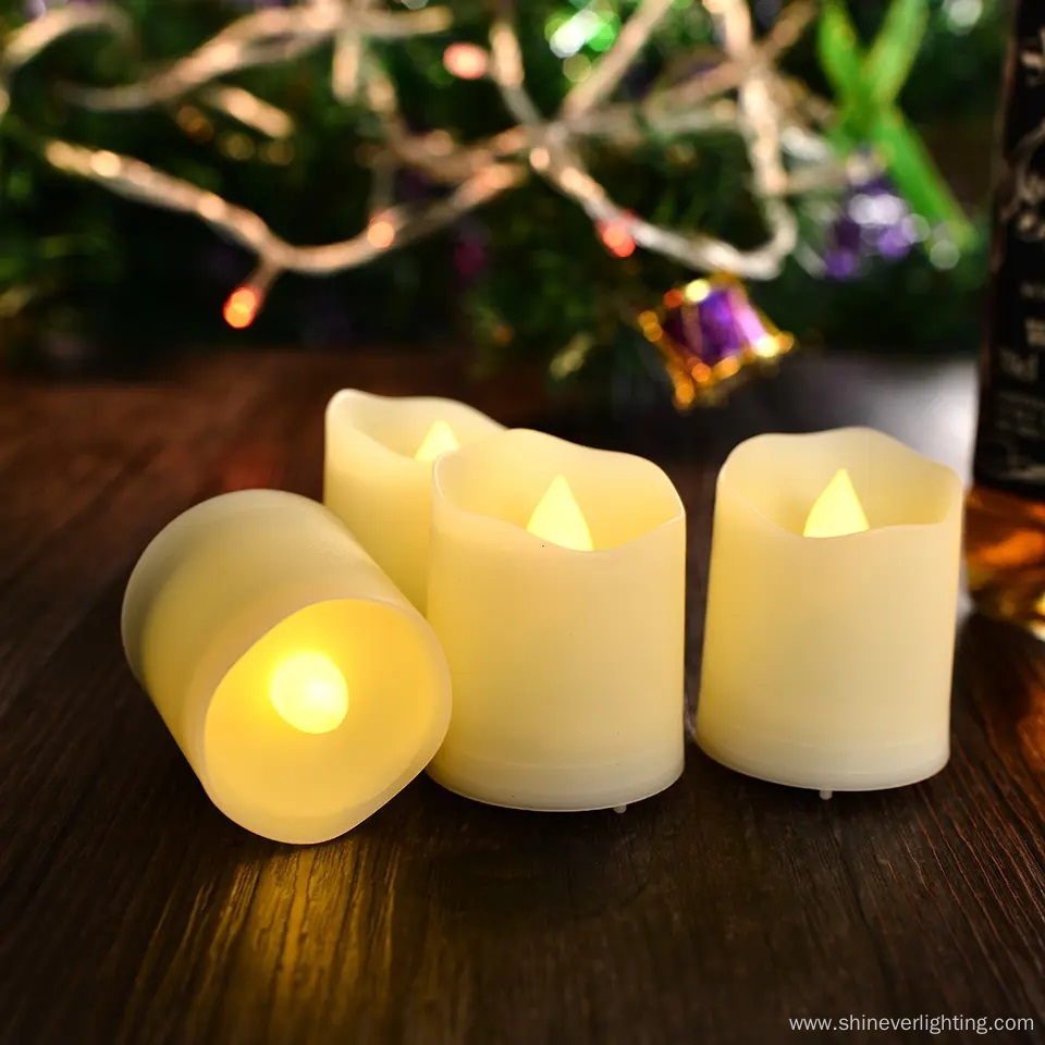 Battery-Powered Halloween Candles Warm Light Led Tea Light