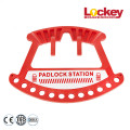 Combination Lockout Padlock Kit and Lock Station