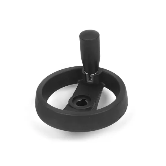 Custom Design Bakelite Black Double-Spoke Hand Wheel - New Arrival