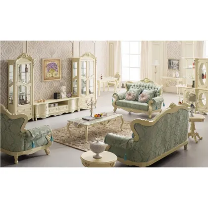Antique European type home sofa set picture furniture classic home furniture
