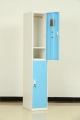 стальной 2 шин синий дверной шкафчик