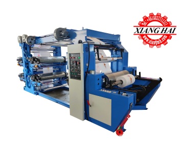 4 Colors  Pp Woven Bag Plastic Film Paper Flexographic Printers Flexo Printing Press Machine