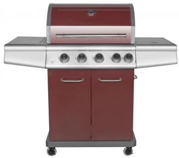 4 Burner Gas Barbecue Grill for Backyard