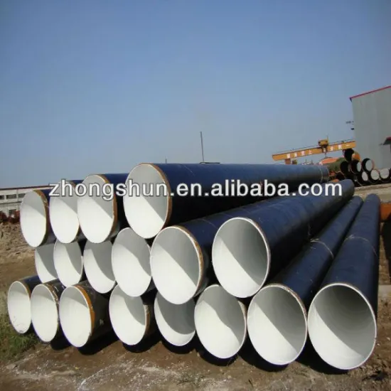 SSAW-EN10217 steel pipe with3PP coating