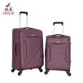 Softside Fabric Zipper Travel Luggage Trolley Bags