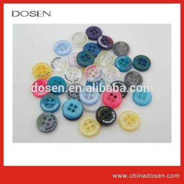 garment accessories,four holes button,plastic sewing button for shirt