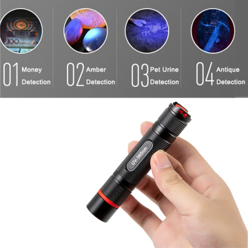 5W USB Rechargeable UV Flashlight: A Powerful UV Torch for Money, Jewelry Detection & More