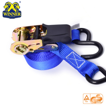 Truck Cargo Lashing Ratchet Tie Down Strap With Hook