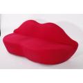 Fabric Bocca Red Lip Sofa Replica For Sale