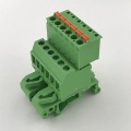 DIN RAIL MOUNTED PLIGGABLE FRÜCHTERNINAL BLOCK