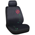 Embroidered design single mesh universal car seat cover