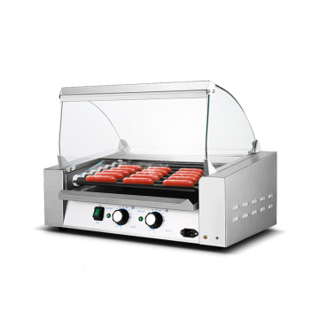 Automatic Hot Dog Grill with Bun Warmer and Hotel Stand Counter Food Bar