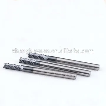 ZHY Solid Carbide Cutting Tools tungsten CNC End Mill for cell phone