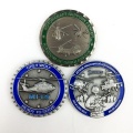 Conception personnalisée Soft Enamel Metal Antique Challenge Coins