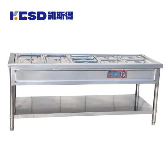 OEM Restaurant Kitchen Buffet Electric Basin Marie Food Warmer Hot Food Insulated Trolley Suitable for Different Sizes