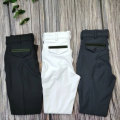 Premium Black White Gray Boys' Equestrian Breeches