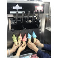 Five Flavors rainbow soft ice cream machine