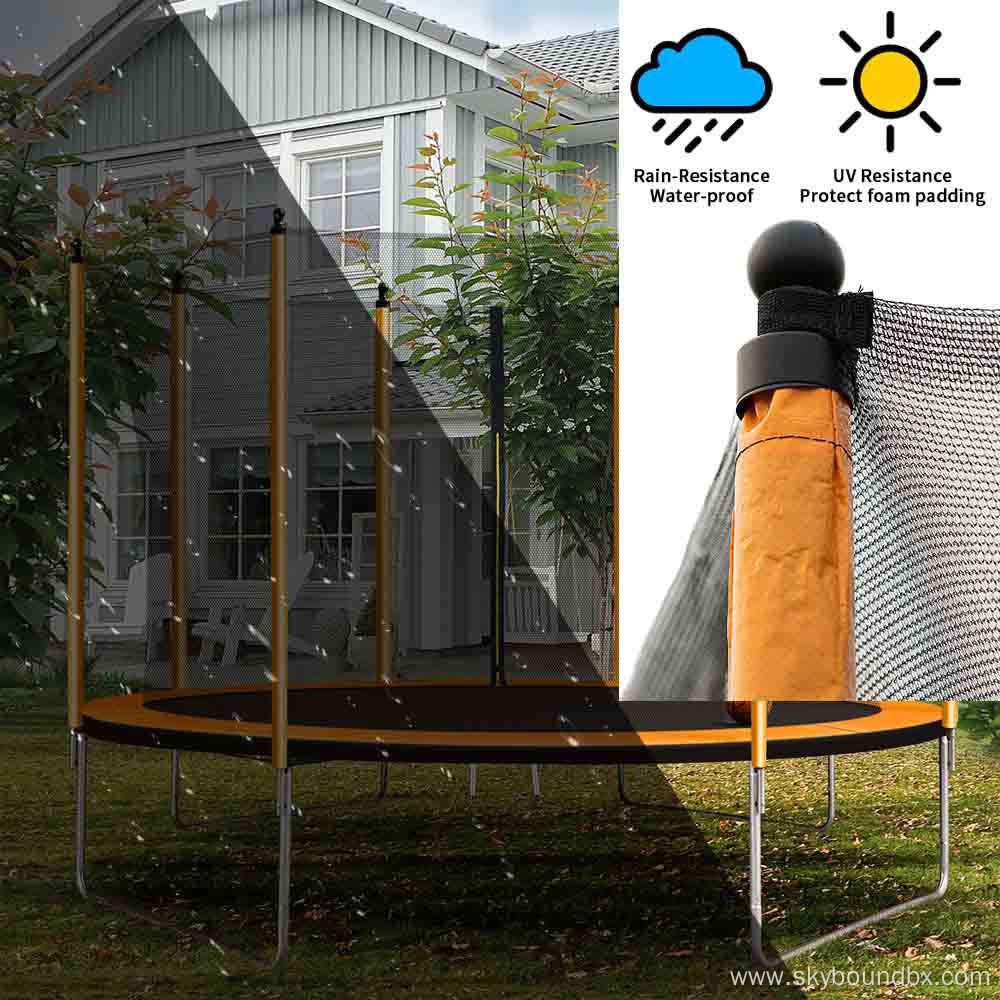 children outdoor trampolines with Basketball Hoop