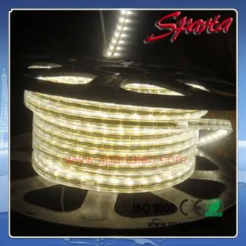 220V led rope lights warm white