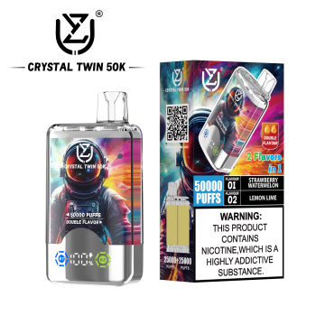 UZY Tornado Crystal Twins 50000 Disposable Vape Pen