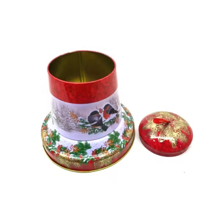 DADI High-quality Christmas Tin Metal Jingle Bell Can