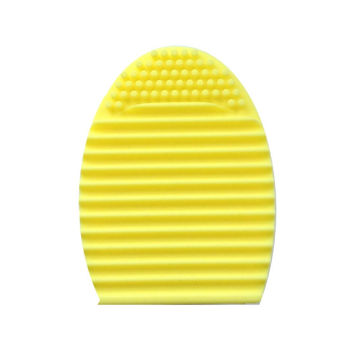 Yellow Silicone Cleaner face Brushes