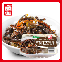 Dried eggplant with soy sauce flavor