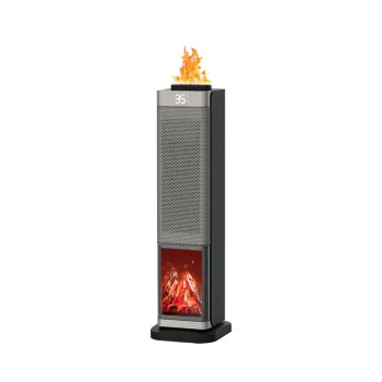 2000W Quick Heating PTC Heater with 3D Flame & Humidifier