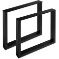 Square Frames Coffee Dining Metal Table Legs