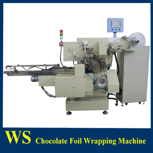 Subconical Chocolate Packing Machine with chocolate enrobing machine