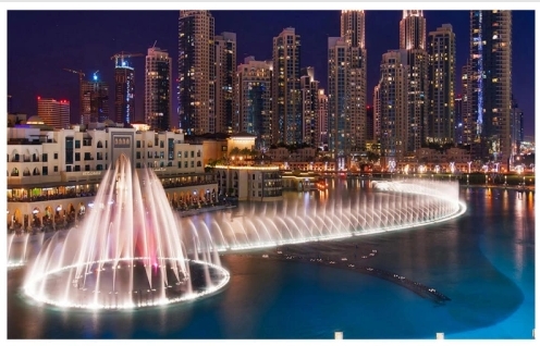 Fountain lights are used for landscape lighting