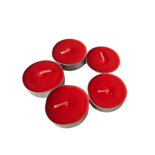 Multi Color Tealights Various Sizes Containers Candles