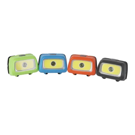 Multifuctional color changing XPE COB LED Headlamp with 4 Lighting Modes